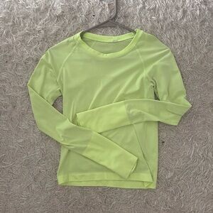Lululemon swiftly tech long sleeve race length shirt